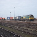 A Container Train on the Up Reception