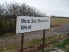 Wootton Bassett West Sign