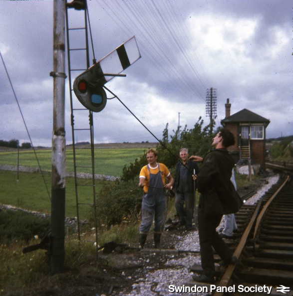 Sapperton Sidings - Signal recovery for preservation