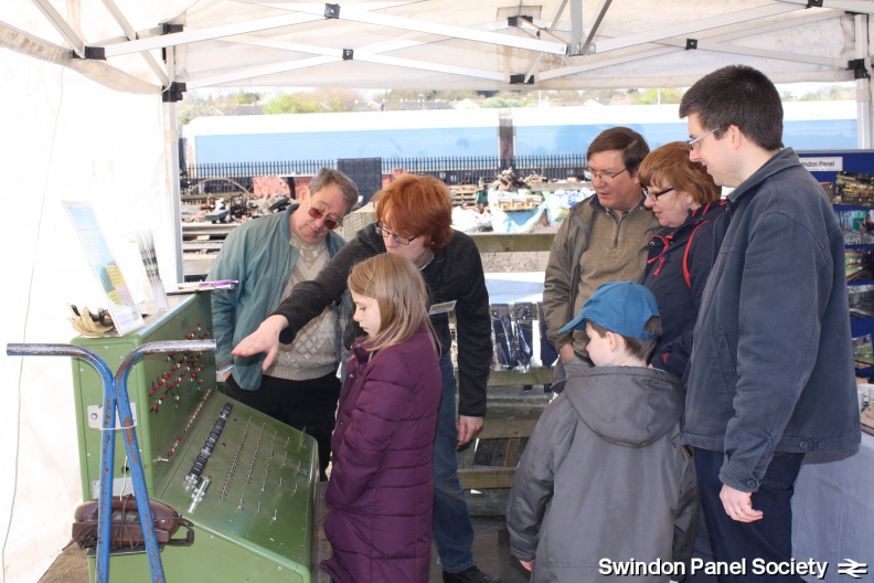 Visitors at the Stand