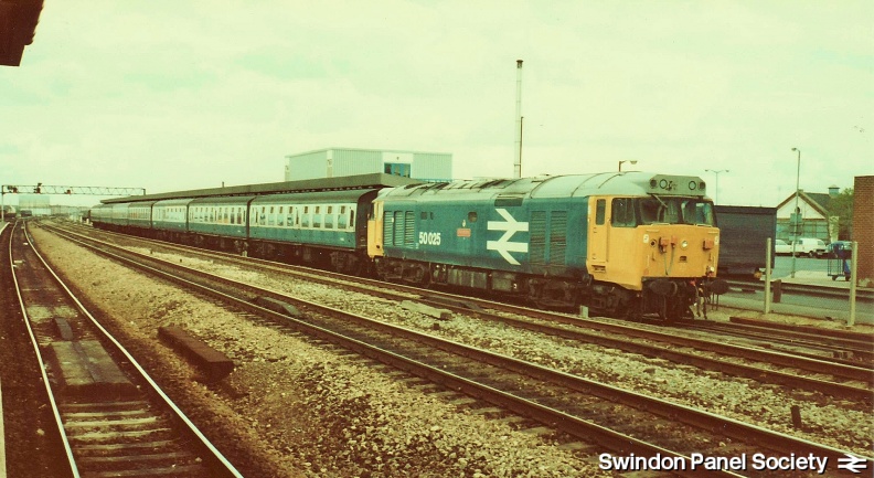 Swindon 50025 14.05.1983 (ECS ex Footex from Bristol)  