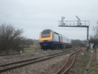 An HST on the Down Badminton  Rear of SN741/SN141