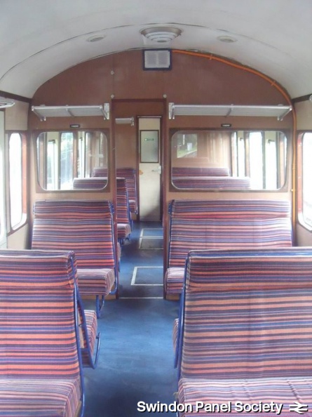 Inside our DMU at the South Devon Railway