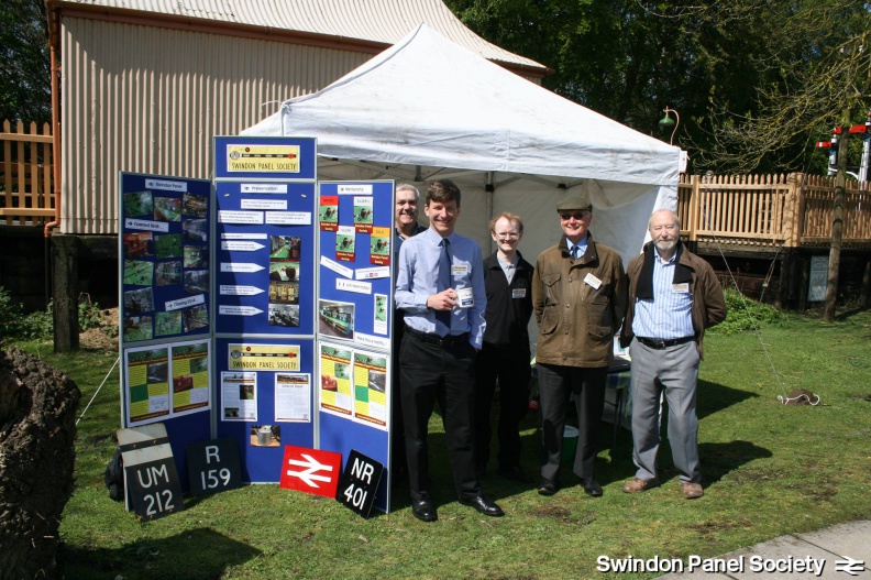 The stand team at DRC during the May 2014 steam_14503157668_o.jpg