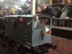 The guard in the model train