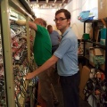 More installation & fault-finding in progress, with Danny to the fore!