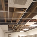 The result of very careful planning and design work, the new air conditioning units in the panel room are installed...